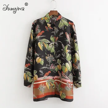 Yuuyiwa Women Blouses Shirts Women's new wholesale flower print long positioning shirt Tops Blusas Mujer De
Yuuyiwa Women Blouses Shirts Women's new wholesale flower print long positioning shirt Tops Blusas Mujer De