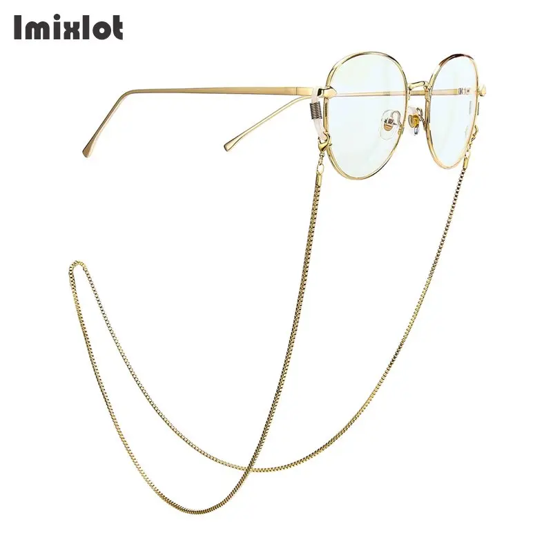 Imixlot Womens Gold Eyeglass Chains Sunglasses Reading Metal Box Glasses Chain Eyewears Cord Holder Neck Strap Rope
Imixlot Womens Gold Eyeglass Chains Sunglasses Reading Metal Box Glasses Chain Eyewears Cord Holder Neck Strap Rope