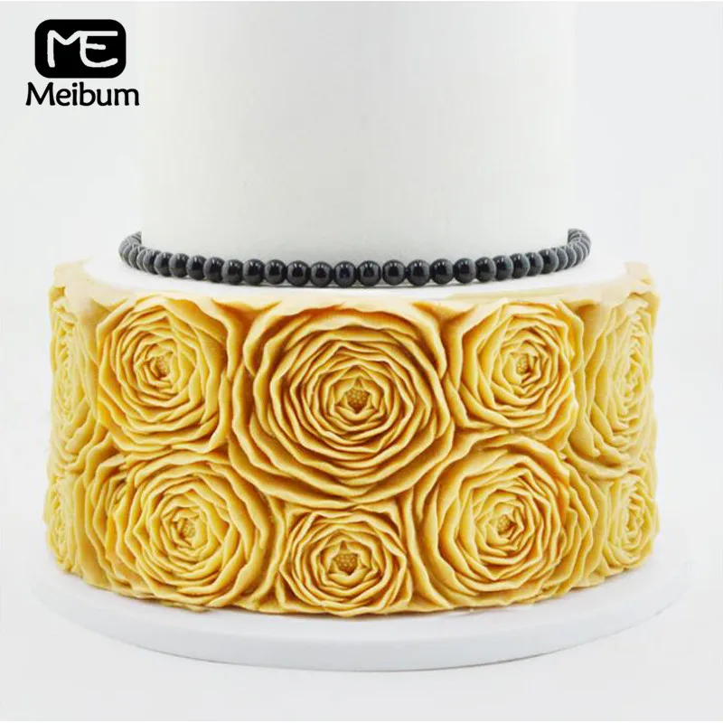 Meibum Ruffle Rose Flower Silicone Fondant Cake Mold Gum Paste Sugar Craft Mould DIY Valentine's Day Pastry Decorating Baking
Meibum Ruffle Rose Flower Silicone Fondant Cake Mold Gum Paste Sugar Craft Mould DIY Valentine's Day Pastry Decorating Baking