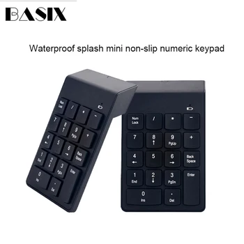 Basix Mini Wireless Numeric Keyboard Usb Numpad 18 Keys Digital Keyboard for IMac/MacBook Pro Laptop PC Notebook Desktop
Basix Mini Wireless Numeric Keyboard Usb Numpad 18 Keys Digital Keyboard for IMac/MacBook Pro Laptop PC Notebook Desktop