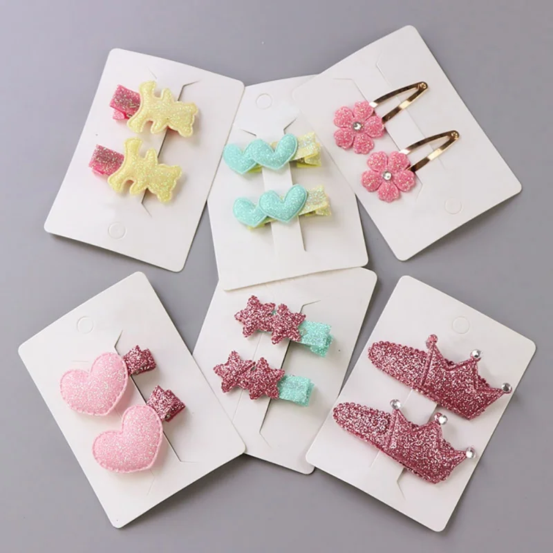 Girls Hair Clips Cute Star Heart Floral Shape Hair Pin Set Children Hairpin Princess Hair Accessories
Girls Hair Clips Cute Star Heart Floral Shape Hair Pin Set Children Hairpin Princess Hair Accessories