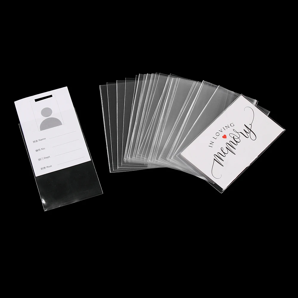 100 PCs/Bag Hot Sale Card Sleeve Cards Protector Magic Game Play Card 13 Sizes Transparent Board Games Tool Outdoor Accessories
100 PCs/Bag Hot Sale Card Sleeve Cards Protector Magic Game Play Card 13 Sizes Transparent Board Games Tool Outdoor Accessories