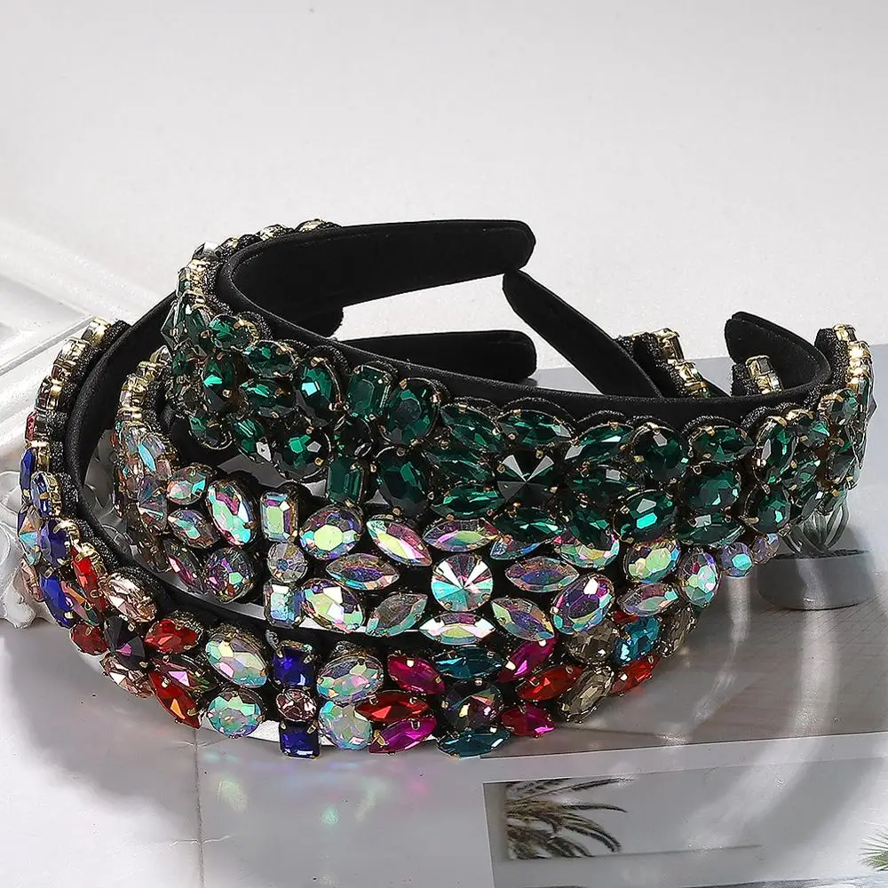 Miwens Elegant Rhinestone Headbands women Fashion Statement Crystal Moon Shape Summer Colorful Hairband Luxury Headdress Jewelry
Miwens Elegant Rhinestone Headbands women Fashion Statement Crystal Moon Shape Summer Colorful Hairband Luxury Headdress Jewelry