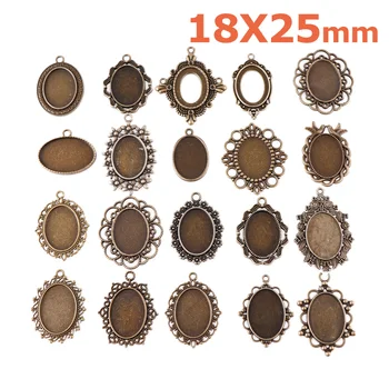 Variety Of Oval Glass Convex Base Set Pendant Tray Blank Bezel DIY Antique Bronze Jewelry Production
Variety Of Oval Glass Convex Base Set Pendant Tray Blank Bezel DIY Antique Bronze Jewelry Production