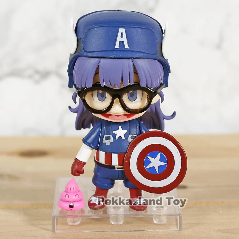 Dr. Slump Arale Cos Captain America Cartoon Kawaii PVC Action Figure Collectible Model Toy
Dr. Slump Arale Cos Captain America Cartoon Kawaii PVC Action Figure Collectible Model Toy