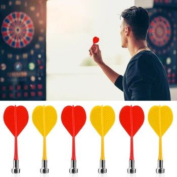 10pcs Replacement Durable Safe Plastic Wing Magnetic Darts Bullseye Target Game Toys (Red & Yellow)
10pcs Replacement Durable Safe Plastic Wing Magnetic Darts Bullseye Target Game Toys (Red & Yellow)