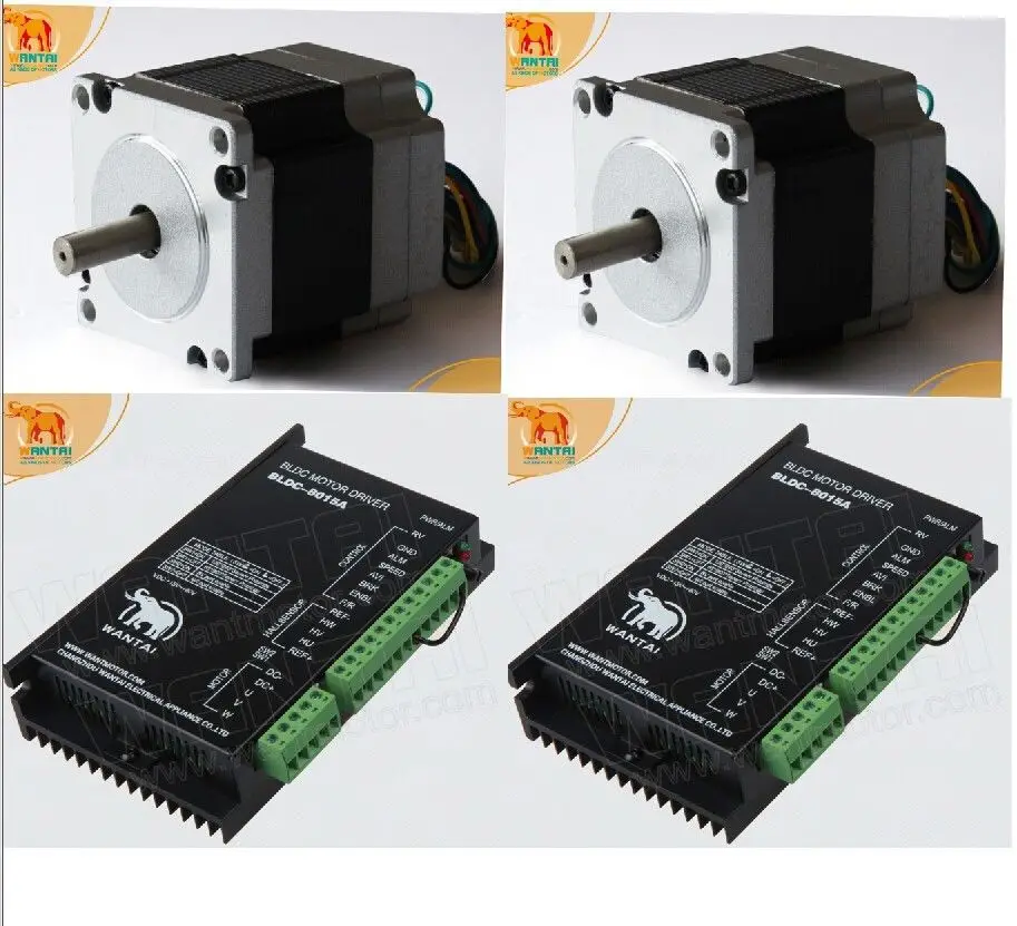 Free to EU, USA,CA,AU! 2 Axis CNC Wantai Nema 23 Brushless DC Motor 3000RPM, 24VDC,188W,57BLF03 & Driver 80VDC,5000RPM peak
Free to EU, USA,CA,AU! 2 Axis CNC Wantai Nema 23 Brushless DC Motor 3000RPM, 24VDC,188W,57BLF03 & Driver 80VDC,5000RPM peak