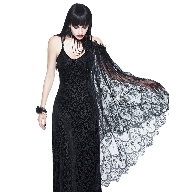 EVA LADY 2018 New Arrival Sexy Lady Shawl Black Lace Gothic Shawl Accessories Cosplay Halloween Party Shawl
EVA LADY 2018 New Arrival Sexy Lady Shawl Black Lace Gothic Shawl Accessories Cosplay Halloween Party Shawl