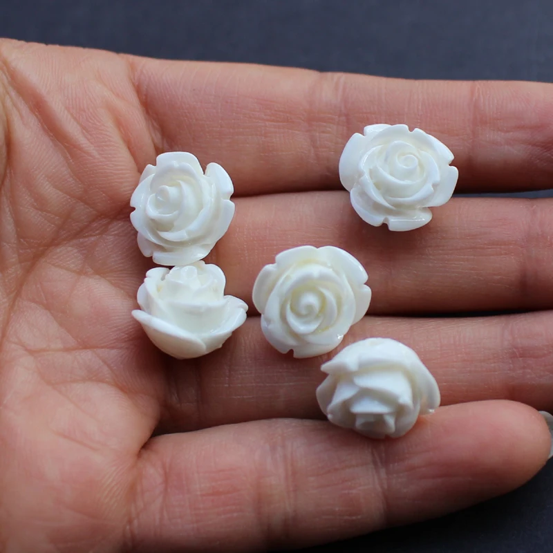 (10 Pieces/lot) 12mm 15mm White color Synthetic Coral Rose Cabochon Coral flower for Jewelry making
(10 Pieces/lot) 12mm 15mm White color Synthetic Coral Rose Cabochon Coral flower for Jewelry making