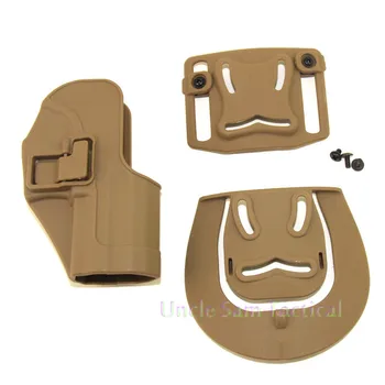 Airsoft CQC style Hunting Gun Holster Tactical Pistol Compact RH Paddle Belt Holster For HK USP
Airsoft CQC style Hunting Gun Holster Tactical Pistol Compact RH Paddle Belt Holster For HK USP