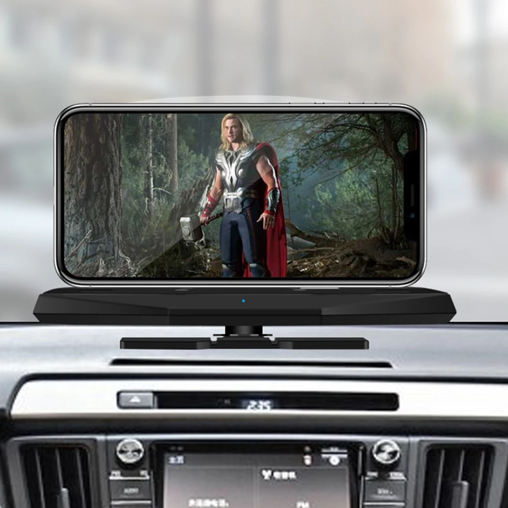 Qi Wireless Charger Car HUD GPS Phone Holder Head Up Display For Samsung S9 For iPhone Projection Charging Bracket Accessories
Qi Wireless Charger Car HUD GPS Phone Holder Head Up Display For Samsung S9 For iPhone Projection Charging Bracket Accessories