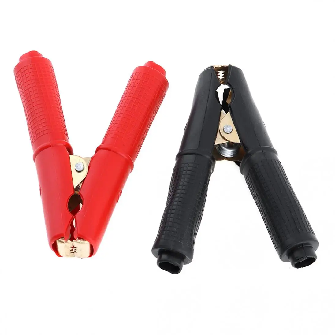 2 Pcs90mm 100A Pure Copper Car Vehicle Battery Test Alligator Clips with Soft Silica Gel Insulated Jacket
2 Pcs90mm 100A Pure Copper Car Vehicle Battery Test Alligator Clips with Soft Silica Gel Insulated Jacket