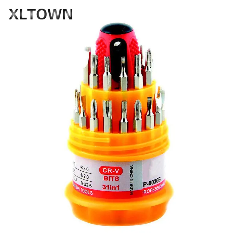 New 31Pcs/Set Small Mini Combination Universal Screwdriver Kit Hand Tool Set Dismountable Antiskid Handle Multifunction Repair
New 31Pcs/Set Small Mini Combination Universal Screwdriver Kit Hand Tool Set Dismountable Antiskid Handle Multifunction Repair