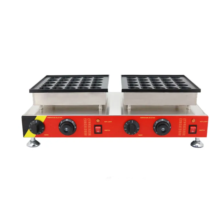 CE Heart Dutch Poffertjes Grill Maker/50pcs Double Plate Heart Shaped Poffertjes Machine/25+25 holes heart style Maker Machine
CE Heart Dutch Poffertjes Grill Maker/50pcs Double Plate Heart Shaped Poffertjes Machine/25+25 holes heart style Maker Machine