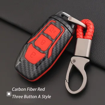 Carbon Fiber Car Styling Key Remote Key Fob Case Cover Keychain for Ford Fiesta Focus 3 4 MK3 MK4 Mondeo Ecosport Kuga Focus ST
Carbon Fiber Car Styling Key Remote Key Fob Case Cover Keychain for Ford Fiesta Focus 3 4 MK3 MK4 Mondeo Ecosport Kuga Focus ST