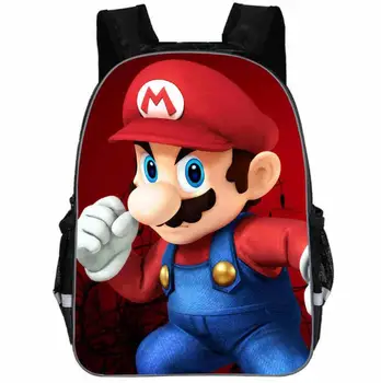 Super Mario Backpack Anime Game Sonic Bro FNAF Animal Casual Personalized School Bags Toddler Boys Girls Teenager Mochila Bolsa
Super Mario Backpack Anime Game Sonic Bro FNAF Animal Casual Personalized School Bags Toddler Boys Girls Teenager Mochila Bolsa