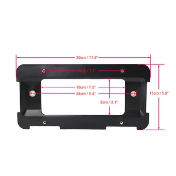UXCELL Black Rear License Plate Bumper Mounting Holder Bracket w/ 6 Screws for BMW
UXCELL Black Rear License Plate Bumper Mounting Holder Bracket w/ 6 Screws for BMW