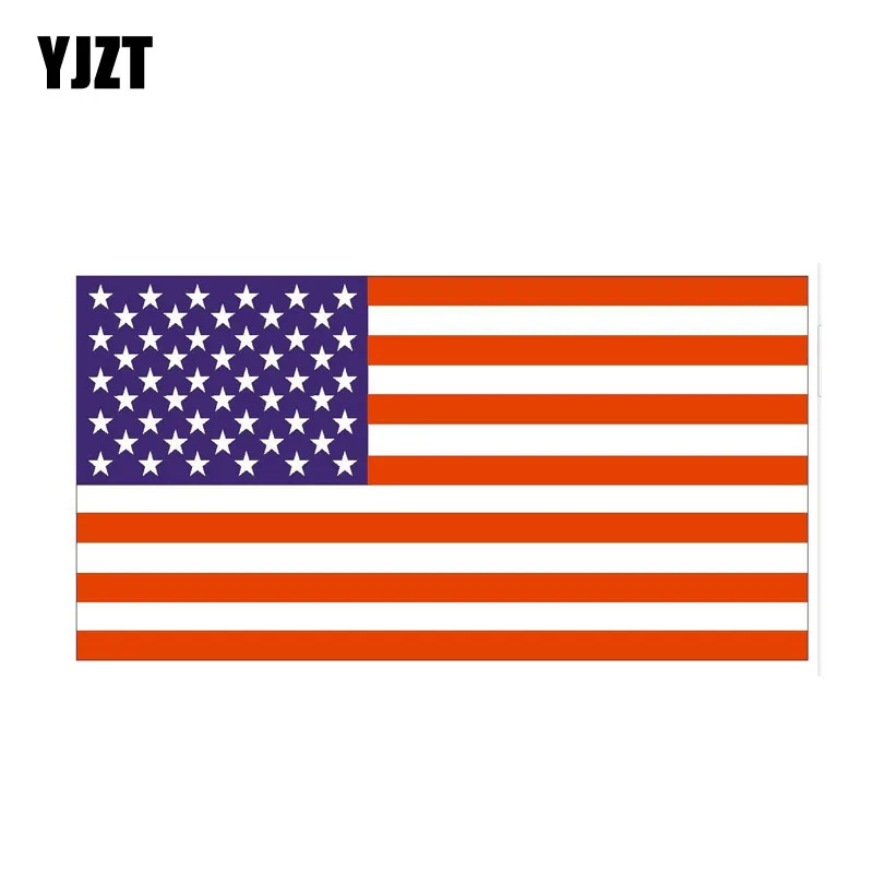 YJZT 12.5CM*6.5CM AMERICA Flag Decal Funny Motorcycle USA Creative Car Sticker PVC 6-0443
YJZT 12.5CM*6.5CM AMERICA Flag Decal Funny Motorcycle USA Creative Car Sticker PVC 6-0443