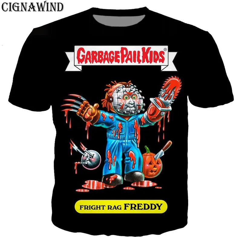 Fashion funny t shirts men/women Cartoon Garbage Pail Kids 3D printed t-shirt Short sleeve Harajuku style tshirt streetwear tops
Fashion funny t shirts men/women Cartoon Garbage Pail Kids 3D printed t-shirt Short sleeve Harajuku style tshirt streetwear tops