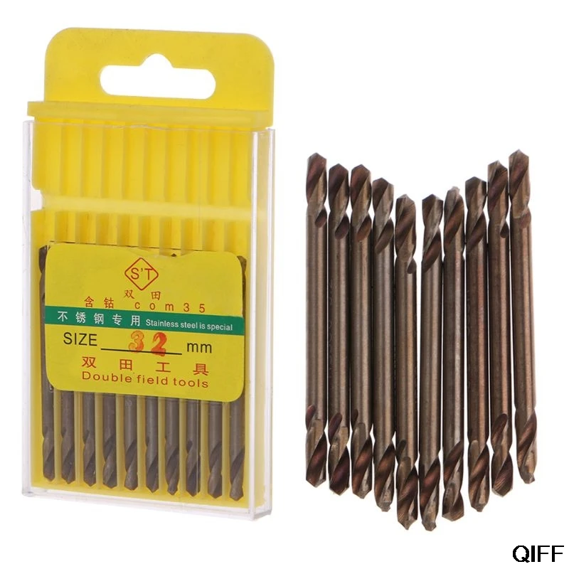 Drop Ship&Wholesale Cobalt M35 HSS Drill Bit Set 10 Piece 1/8 Inch Double Ended Drill Bits Set Power Tools June 25
Drop Ship&Wholesale Cobalt M35 HSS Drill Bit Set 10 Piece 1/8 Inch Double Ended Drill Bits Set Power Tools June 25