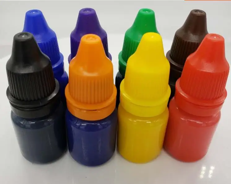10ml Self-Inking Colorful Ink for Photosensitive stamp refilling ink red green blue black orange pink Chocolate coffee white
10ml Self-Inking Colorful Ink for Photosensitive stamp refilling ink red green blue black orange pink Chocolate coffee white