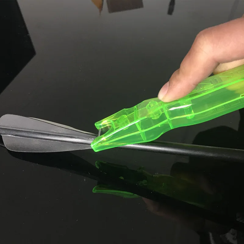 Professional Archery Arrows Tool DIY Replacement Feathers Clear Plastic Archery Glue Scraper Auxiliary Tool Squeegee Knife
Professional Archery Arrows Tool DIY Replacement Feathers Clear Plastic Archery Glue Scraper Auxiliary Tool Squeegee Knife