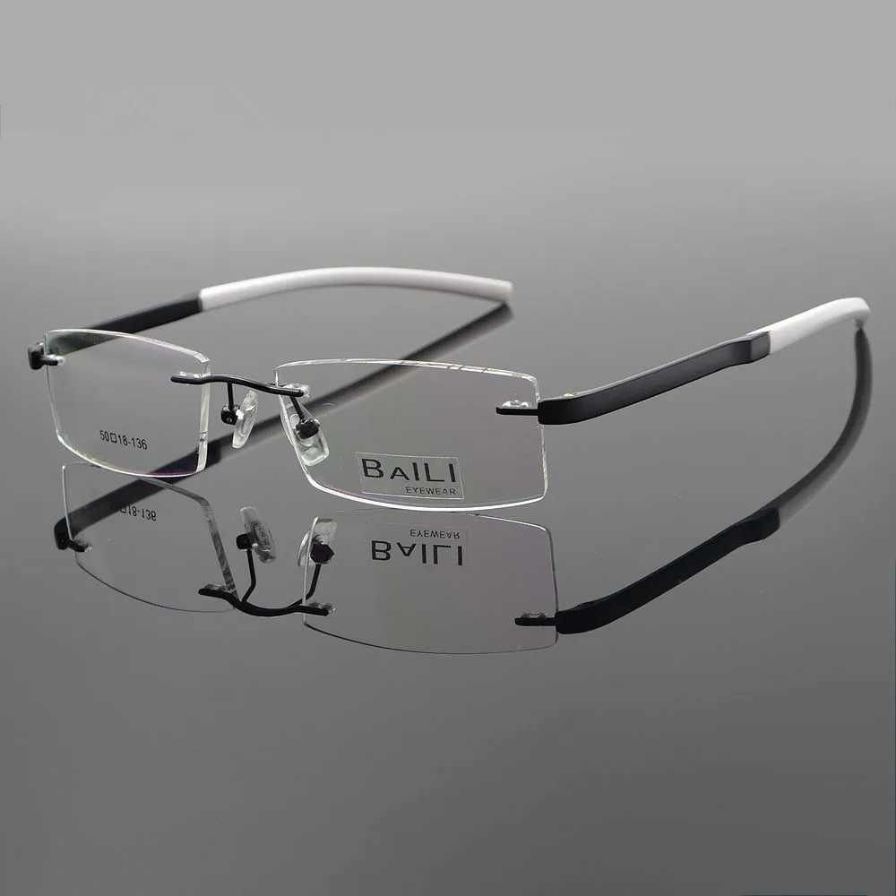 TR90 Fashion lightweight Eyeglass Frames Half Rimless unisex Myopia Glasses Men Women Eyewear Rx able
TR90 Fashion lightweight Eyeglass Frames Half Rimless unisex Myopia Glasses Men Women Eyewear Rx able