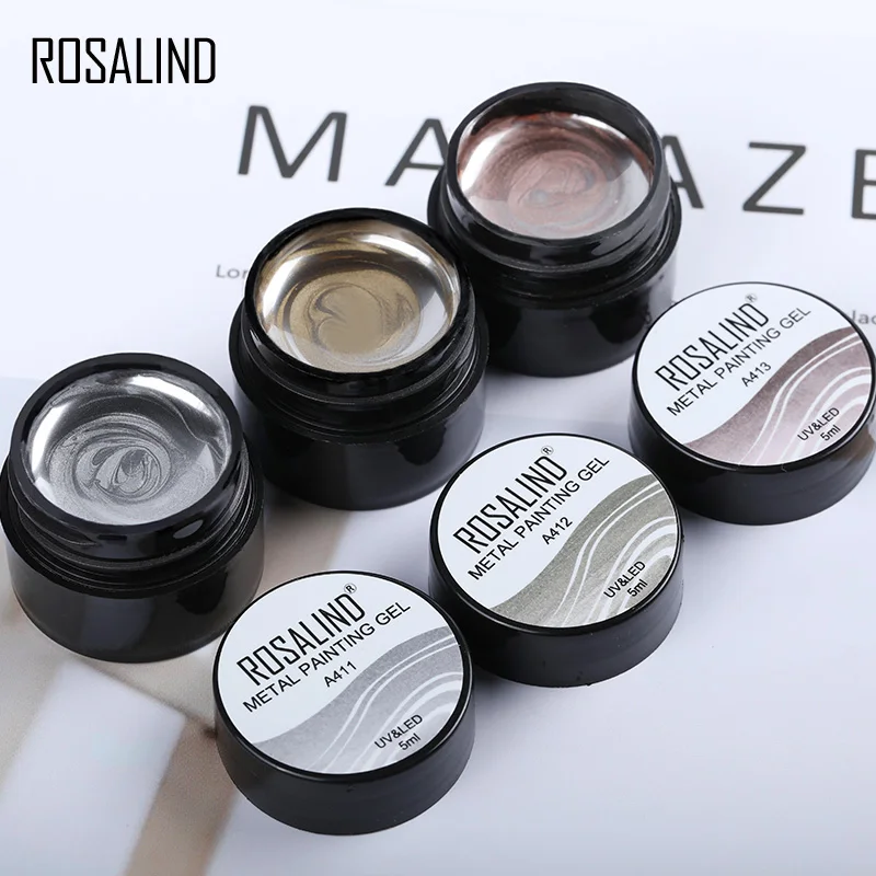 1 Pcs Metallic Nail Art Gel Polish Painting Drawing Lacquer Nail Art Decoration @ME88
1 Pcs Metallic Nail Art Gel Polish Painting Drawing Lacquer Nail Art Decoration @ME88