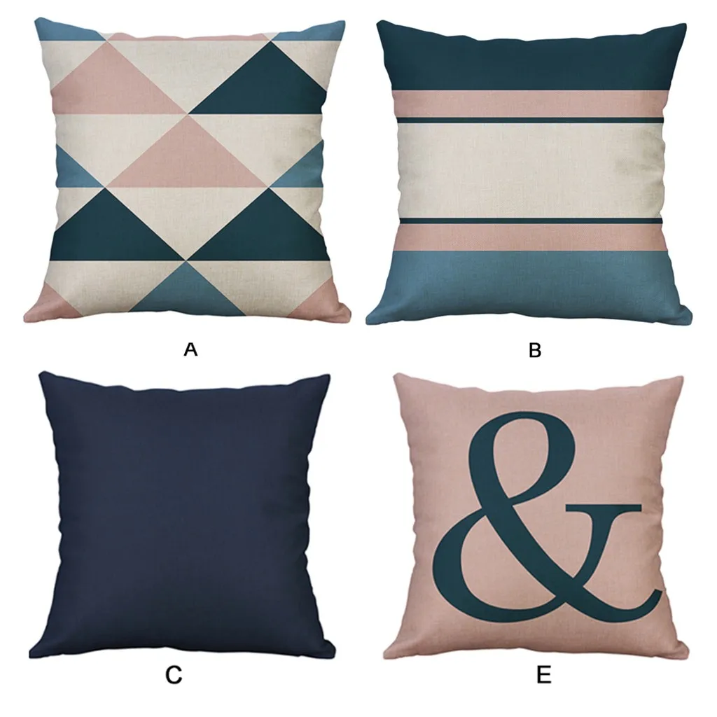 40/45cm Cushion Cover Geometry Pillow Cover Nordic Style Simple Linen Creative Lovely Pillow Cover For Car
40/45cm Cushion Cover Geometry Pillow Cover Nordic Style Simple Linen Creative Lovely Pillow Cover For Car