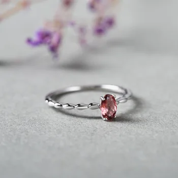 Authentic Sterling Silver 925 Engagement Ring Party Women's Rings Tourmaline Natural Stone Fine Jewellery Anello Donna
Authentic Sterling Silver 925 Engagement Ring Party Women's Rings Tourmaline Natural Stone Fine Jewellery Anello Donna