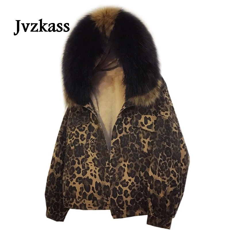 Jvzkass Lamb hair denim jacket female plus velvet thickening winter leopard short cotton clothing female 2018 new wave Z276
Jvzkass Lamb hair denim jacket female plus velvet thickening winter leopard short cotton clothing female 2018 new wave Z276