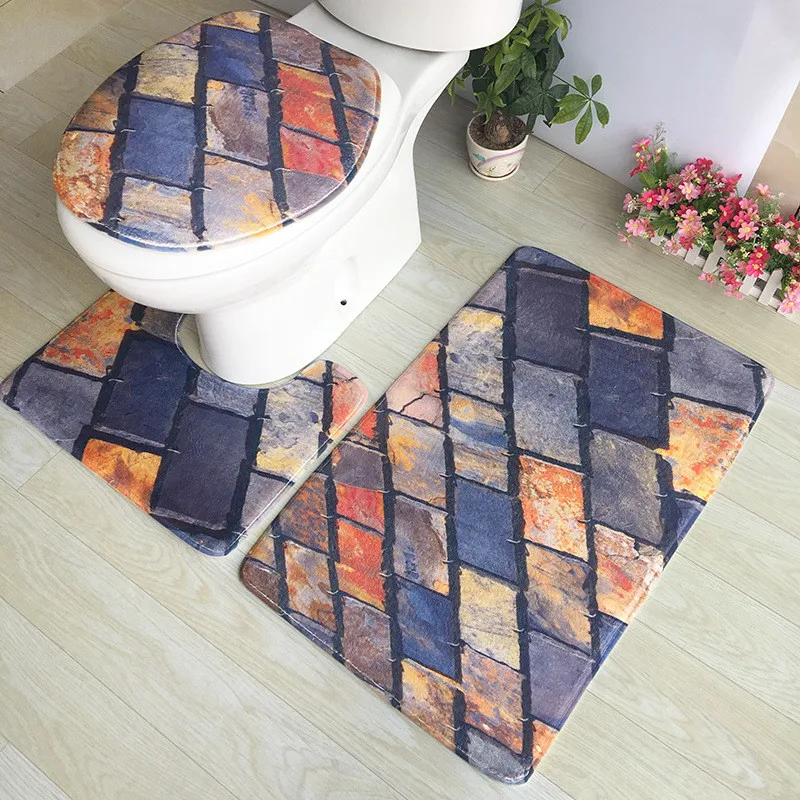 Hot Bath Mat For Toilet Floor Rugs For Home 3 pcs/set Anti Slip Tapes Bathroom Carpet Cheap Door Mat Waterproof Pad For Bath Rug
Hot Bath Mat For Toilet Floor Rugs For Home 3 pcs/set Anti Slip Tapes Bathroom Carpet Cheap Door Mat Waterproof Pad For Bath Rug