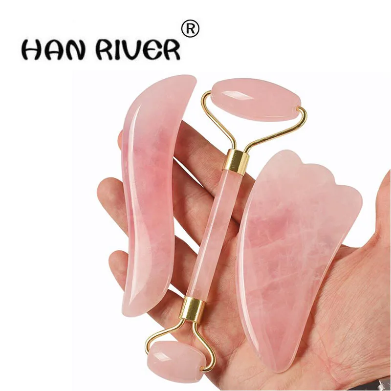 HANRIVER 2018 Natural powder crystal jade suit well as scrape the face eye double roller roller massager beauty massage
HANRIVER 2018 Natural powder crystal jade suit well as scrape the face eye double roller roller massager beauty massage