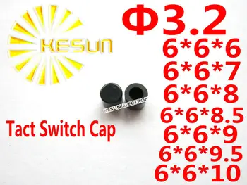 1000PCS BLACK Cap For 6X6 Tact Switch Push button Switch Micro Switch 
1000PCS BLACK Cap For 6X6 Tact Switch Push button Switch Micro Switch