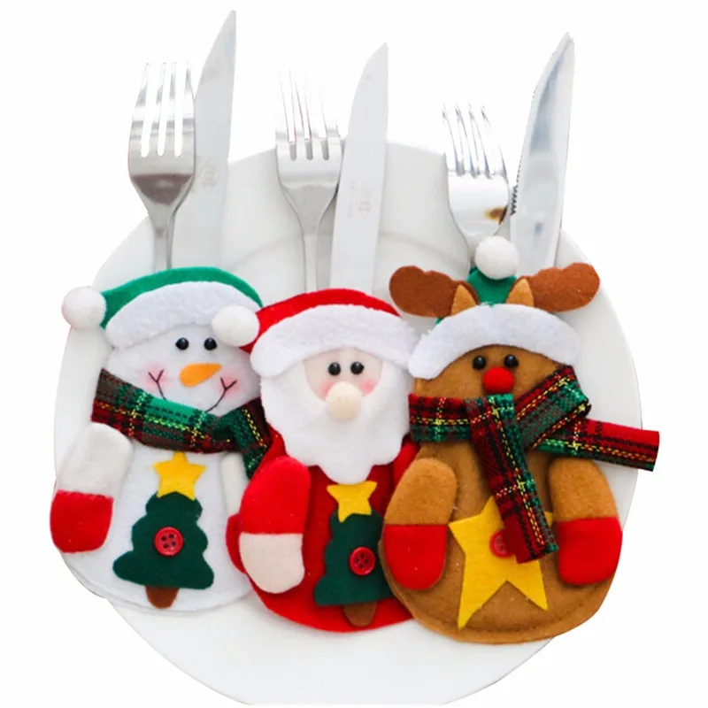 New Year Merry Christmas Knife Fork Cutlery Set Skirt Pants Navidad Natal Christmas Decorations for Home Xmas
New Year Merry Christmas Knife Fork Cutlery Set Skirt Pants Navidad Natal Christmas Decorations for Home Xmas