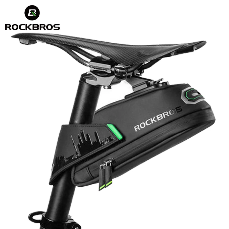 ROCKBROS Rainproof Bicycle Saddle Bag Cycling Rear Seatpost Panniers Storage Bags Shockproof MTB Road Bike Accessories
ROCKBROS Rainproof Bicycle Saddle Bag Cycling Rear Seatpost Panniers Storage Bags Shockproof MTB Road Bike Accessories