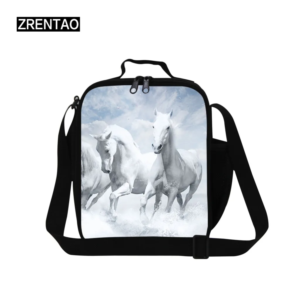 ZRENTAO Customize lunch bags 3D horse print thermal insulated bags picnic food bags cooler bags double zipper meal box container
ZRENTAO Customize lunch bags 3D horse print thermal insulated bags picnic food bags cooler bags double zipper meal box container