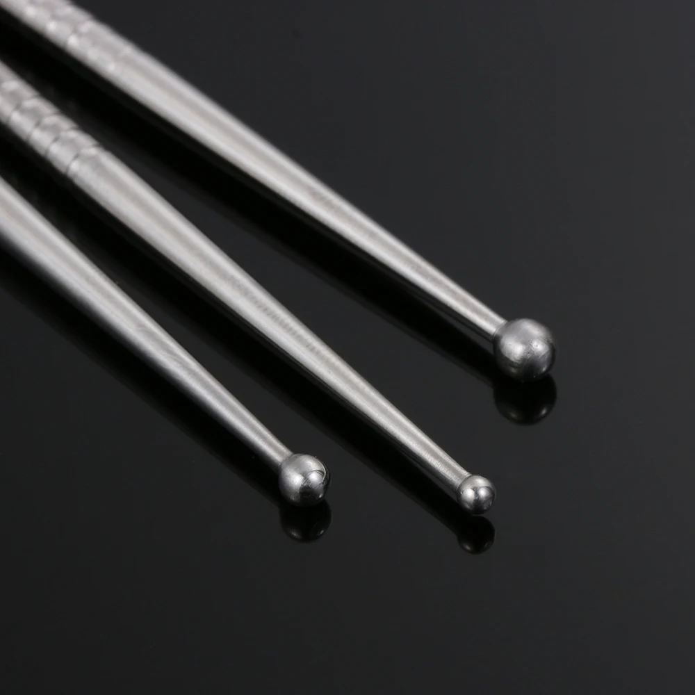3Pcs/Set Stainless Steel Carving Rod Pottery Clay Double Head Sculpture Pottery Model Clay Sculpting Tools Kit Carving Needle
3Pcs/Set Stainless Steel Carving Rod Pottery Clay Double Head Sculpture Pottery Model Clay Sculpting Tools Kit Carving Needle