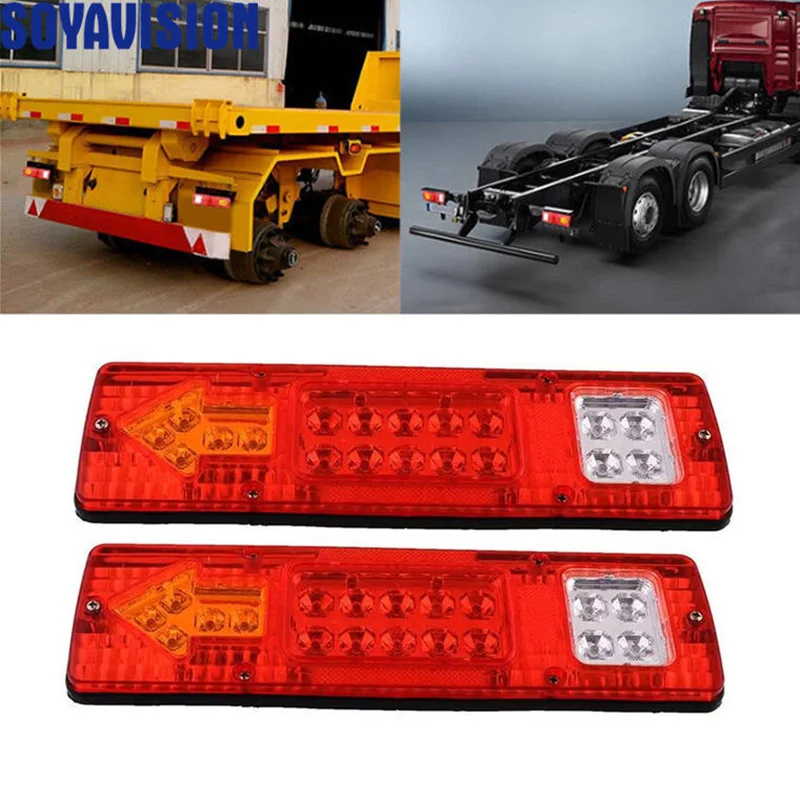 2X 19 LED Caravan Lighting Trailer Tricycle SUV Truck Light Caravan Truck Tail Light Turn Signal Reverse Brake Rear Lamp 12V 24V
2X 19 LED Caravan Lighting Trailer Tricycle SUV Truck Light Caravan Truck Tail Light Turn Signal Reverse Brake Rear Lamp 12V 24V