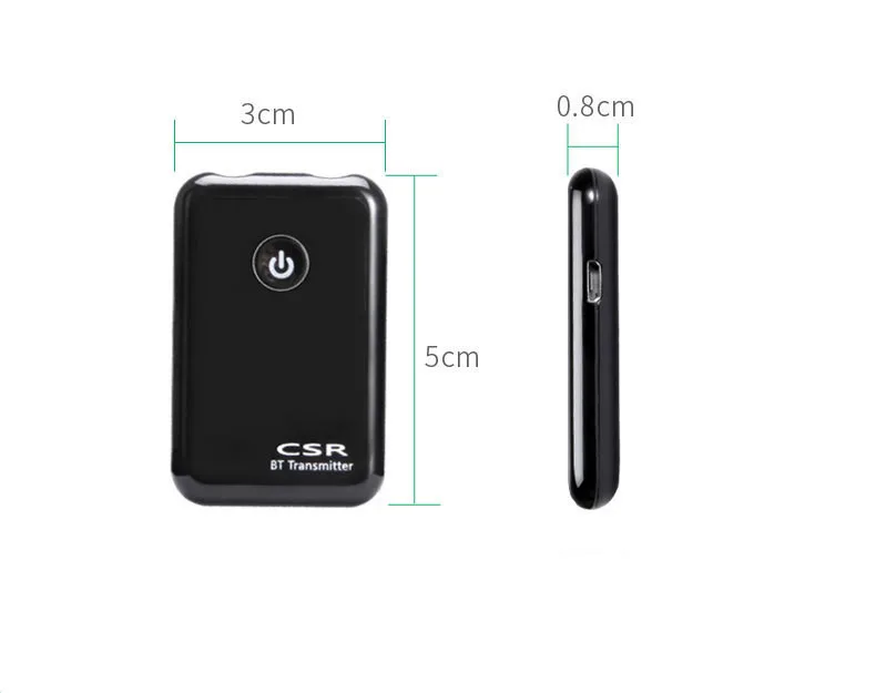 New Wireless Transmitter Bluetooth 4.0 Audio Transmitter Music Receiver Adapter Stereo Audio Support Two phone
New Wireless Transmitter Bluetooth 4.0 Audio Transmitter Music Receiver Adapter Stereo Audio Support Two phone