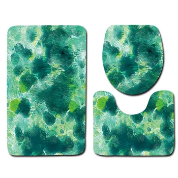 Honlaker Painted Abstract Painting Bathroom Toilet Mat Decoration Toilet Bath Mats Non-slip Bathroom Rug 3Pcs/Set
Honlaker Painted Abstract Painting Bathroom Toilet Mat Decoration Toilet Bath Mats Non-slip Bathroom Rug 3Pcs/Set