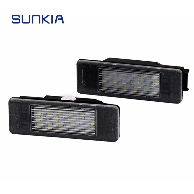2PCS/Set SUNKIA 18SMD Car LED License Plate Lights with Inside Canbus for Nissan Navara/Pathfinder/Note/NV 200/Primera
2PCS/Set SUNKIA 18SMD Car LED License Plate Lights with Inside Canbus for Nissan Navara/Pathfinder/Note/NV 200/Primera