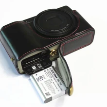 PU leather case Half Body cover camere bag For Ricoh GRIII GR3 GR-3 With Battery Opening PU leather case Half Body cover camere bag For Ricoh GRIII GR3 GR-3 With Battery Opening