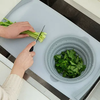 Multifunction Kitchen Chopping Board Sinks Drain Basket Container Cutting Board P7Ding
Multifunction Kitchen Chopping Board Sinks Drain Basket Container Cutting Board P7Ding