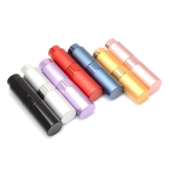 7PCS 15ML Empty Sample Lipstick Shape Glass Perfume Bottle 15ML Rotary Type Spray Aluminum Cosmetic Packaging Parfum Bottle
7PCS 15ML Empty Sample Lipstick Shape Glass Perfume Bottle 15ML Rotary Type Spray Aluminum Cosmetic Packaging Parfum Bottle