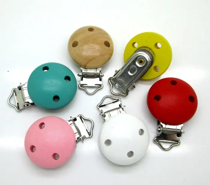 5Pcs Mixed Wooden Baby Pacifier Clips Solid Color Holders Cute Infant Soother Buckle Clasps Holders Accessories Diy Tool
5Pcs Mixed Wooden Baby Pacifier Clips Solid Color Holders Cute Infant Soother Buckle Clasps Holders Accessories Diy Tool