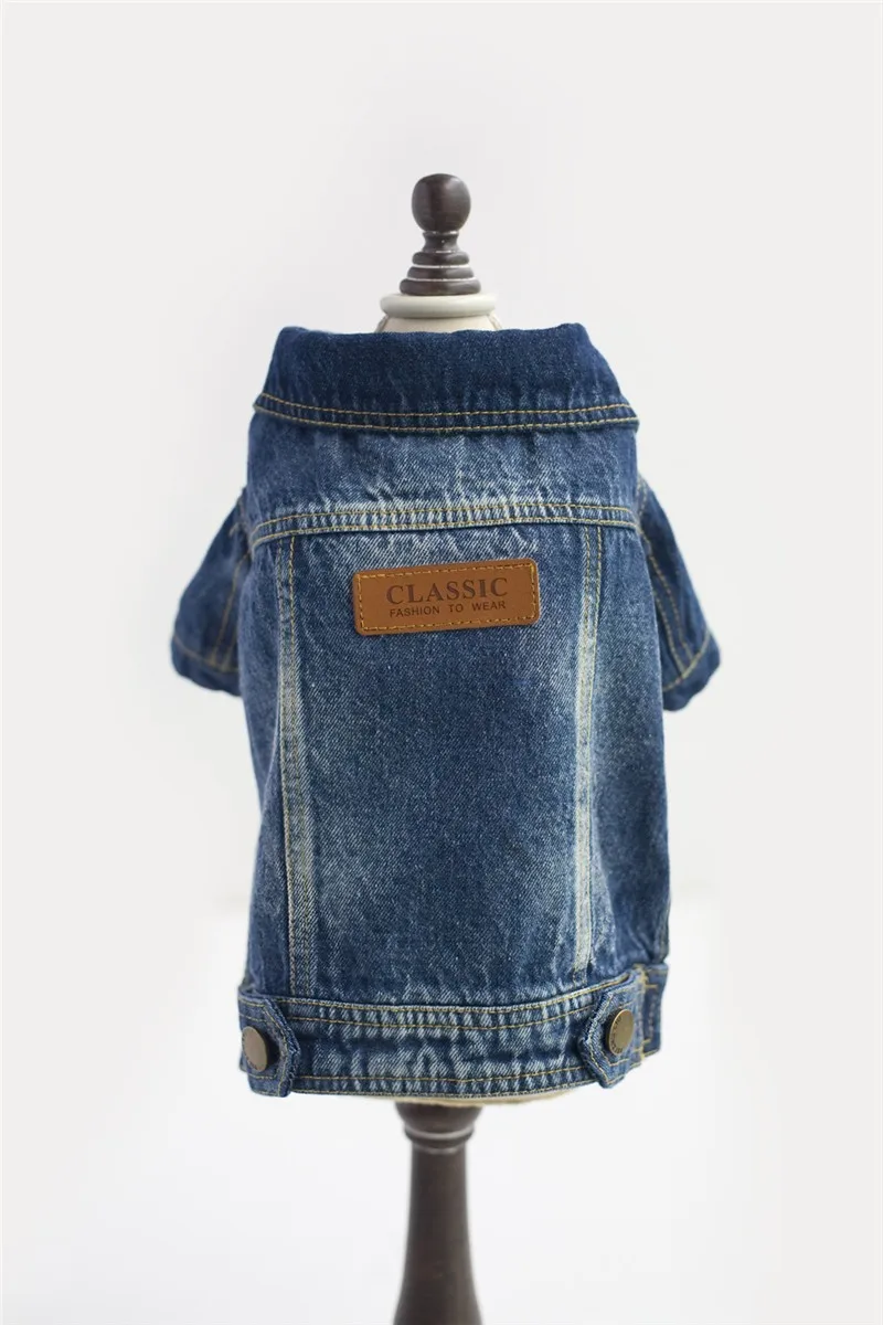 FY56 Free shipping Pet Dog Spring Autumn Denim Coat clothes 2 Legs Puppy dog Boy Jean Jacket Cool jeans coat for York
FY56 Free shipping Pet Dog Spring Autumn Denim Coat clothes 2 Legs Puppy dog Boy Jean Jacket Cool jeans coat for York