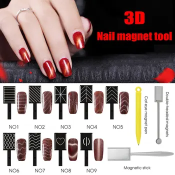 Hot 12pcs Different Designs Cat Eyes Magnet Sticks for DIY Magic 3D Magnetic Nail Gel Polish Magical Nail Tools wyt77
Hot 12pcs Different Designs Cat Eyes Magnet Sticks for DIY Magic 3D Magnetic Nail Gel Polish Magical Nail Tools wyt77