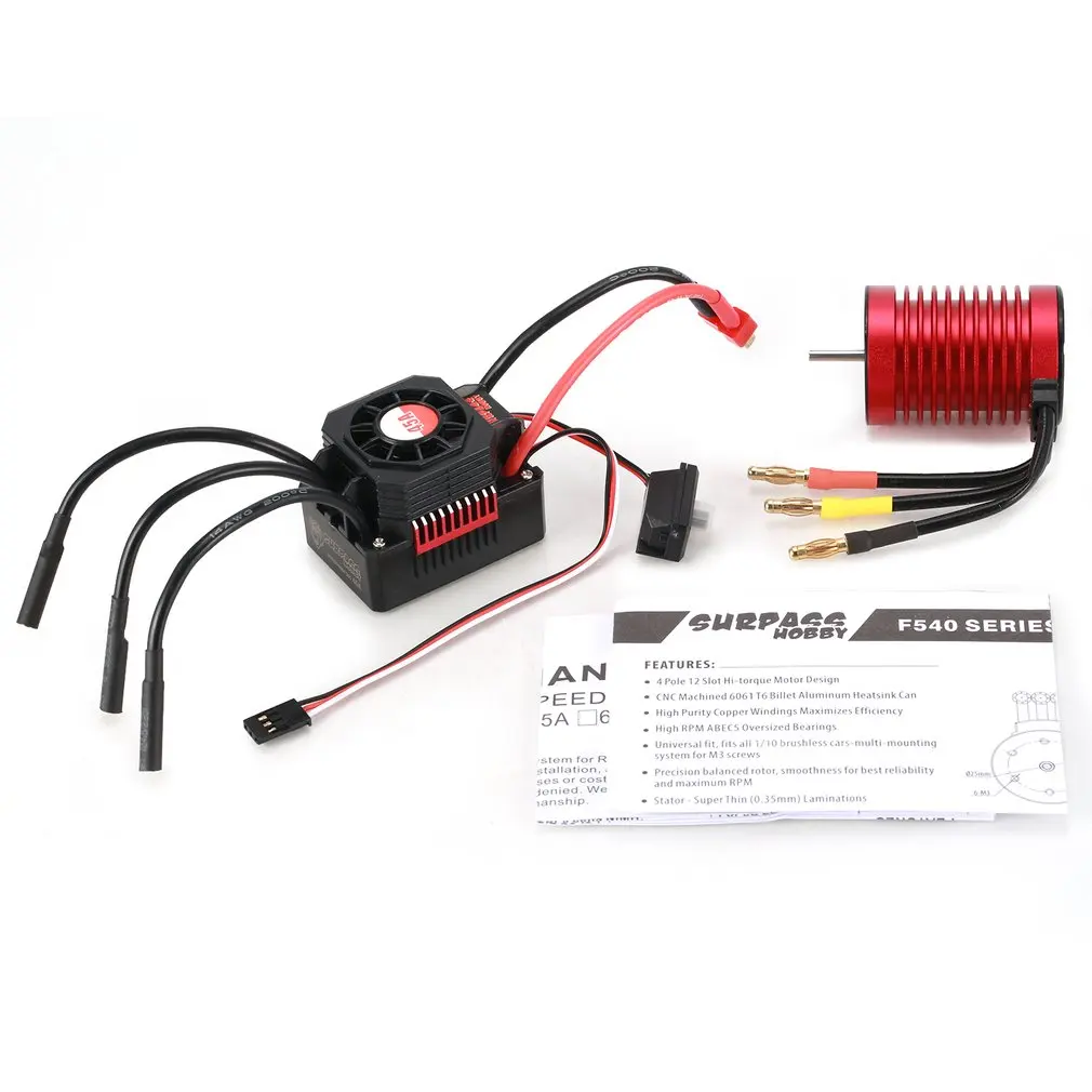 SURPASSHOBBY KK Combo 2040 2280KV 3200KV 3900KV 4480KV Brushless Motor w/ 35A ESC for Traxxas HSP Tamiya Axial 1/16 1/18 RC Car
SURPASSHOBBY KK Combo 2040 2280KV 3200KV 3900KV 4480KV Brushless Motor w/ 35A ESC for Traxxas HSP Tamiya Axial 1/16 1/18 RC Car
