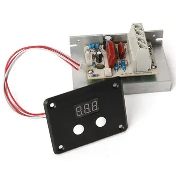 AC 220V 10000W SCR Voltage Regulator Speed Control Dimmer Thermostat LED Display
AC 220V 10000W SCR Voltage Regulator Speed Control Dimmer Thermostat LED Display